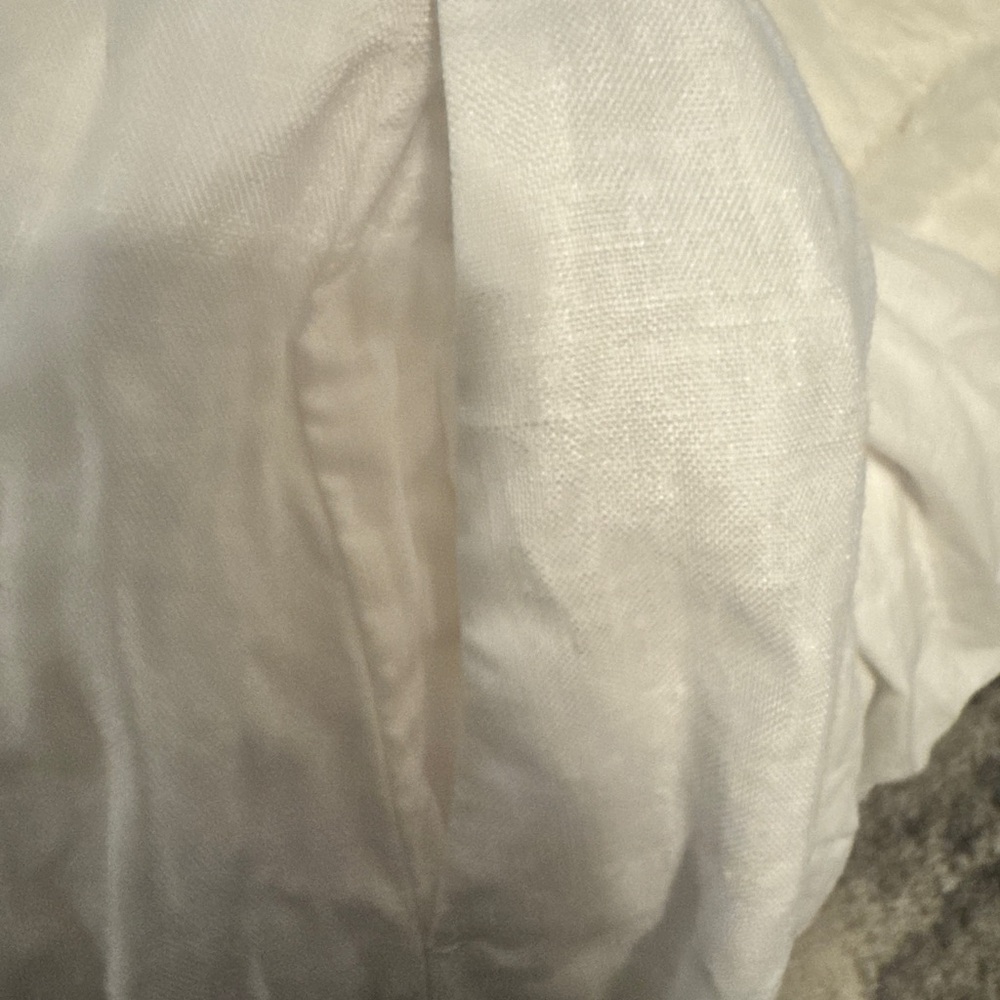Abercrombie & Fitch White Maxi Dress with Spaghetti Straps - Picture 6 of 7